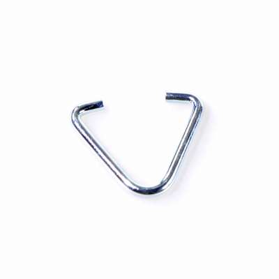 Small Metal Triangle Hook with Gap  for Bag Decoration